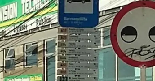 PARADERO SITP BARRIO BARRANQUILLITA  032A12